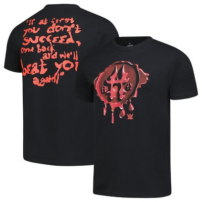 Men's Ripple Junction Black Triple H Stamp T-Shirt - DASH RACEGEAR image 1