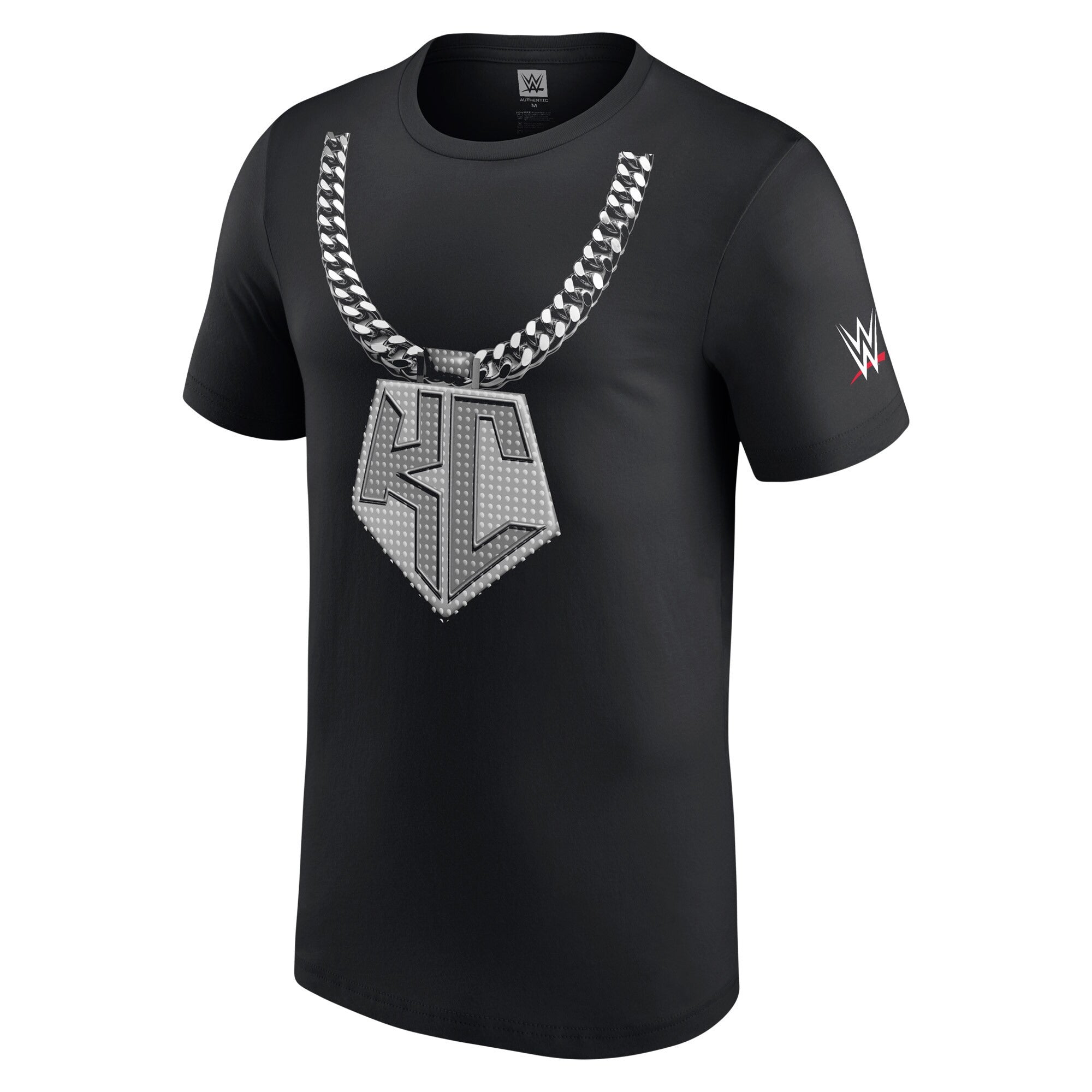 Youth Black Kai Cenat Royal Rumble 2025 Chain T-Shirt