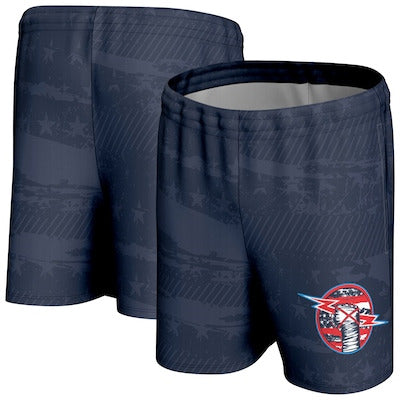 Men's ProSphere Navy CM Punk Americana Shorts - DASH RACEGEAR image 1