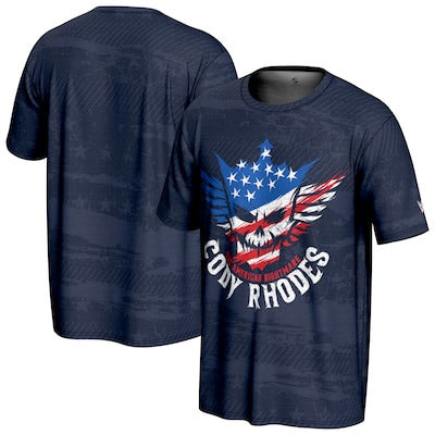 Youth ProSphere Navy Cody Rhodes Americana T-Shirt - DASH RACEGEAR image 1