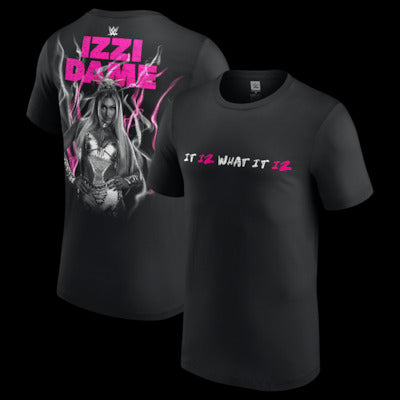 Men's Black Izzi Dame It Iz What It Iz T-Shirt - DASH RACEGEAR image 1