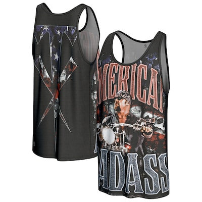 Men's ProSphere Black The Undertaker Badass Tank Top - DASH RACEGEAR image 1