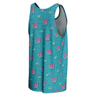Men's ProSphere Teal WWE 90s Tank Top