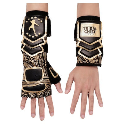 Roman Reigns WWE WrestleMania 42 Black & Gold TV Authentic Glove Set - DASH RACEGEAR image 1