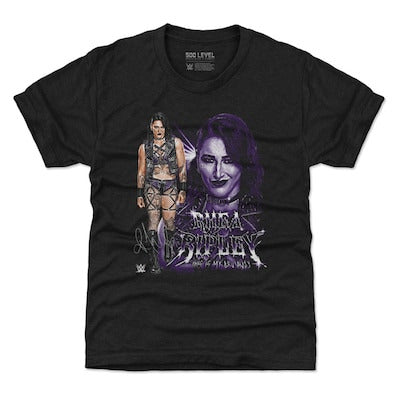 Youth 500 Level Heather Black Rhea Ripley Vintage T-Shirt - DASH RACEGEAR image 1