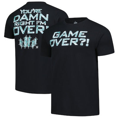Men's Ripple Junction Black Triple H Game Over T-Shirt - DASH RACEGEAR image 1