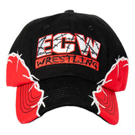 Unisex Complex x WWE Black ECW Hardcore Adjustable Hat - DASH RACEGEAR image 1