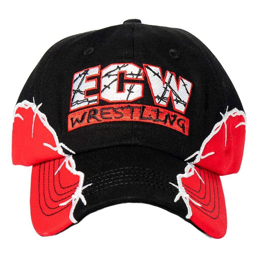 Unisex Complex x WWE Black ECW Hardcore Adjustable Hat - DASH RACEGEAR image 1