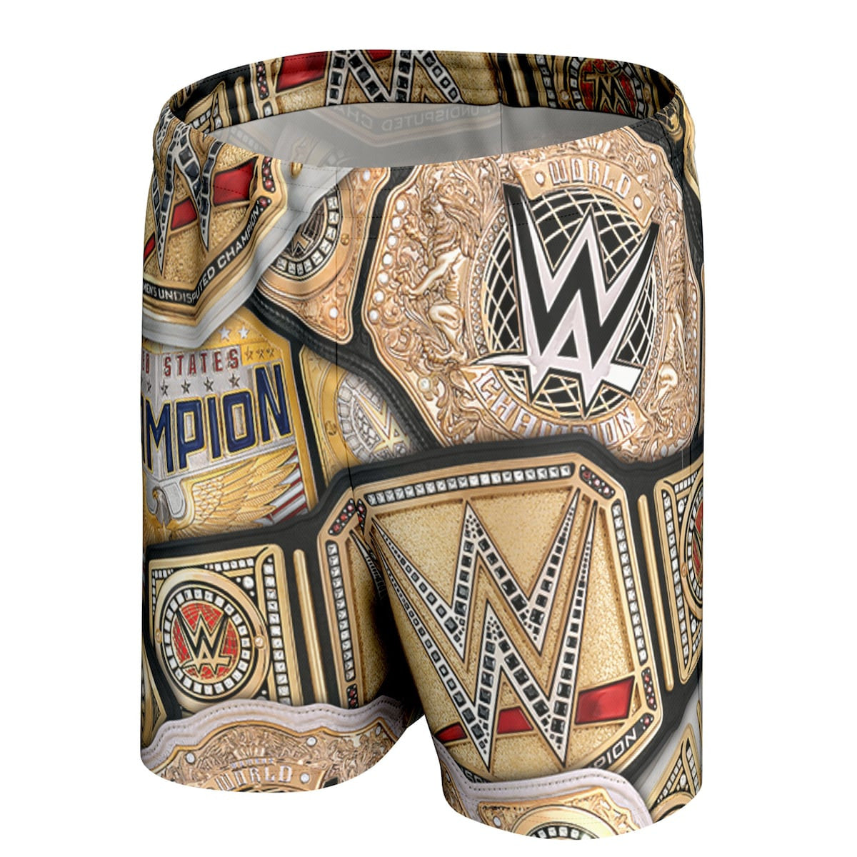 Men's ProSphere Gold Championship Title Belt Shorts
