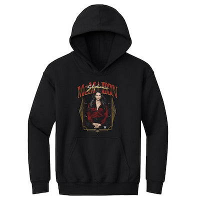 Youth 500 Level Black Stephanie McMahon Pose Hoodie - DASH RACEGEAR image 1