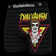 Men's Contenders Clothing Black Danhausen WWE Graphic Boxer Briefs - DASH RACEGEAR image 2