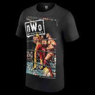Men's Black nWo 30th Anniversary Photo T-Shirt - DASH RACEGEAR image 2