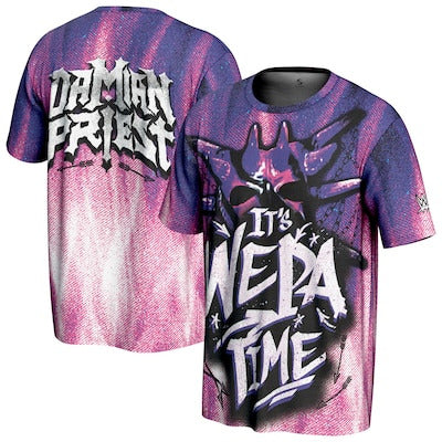 Youth ProSphere Purple Damian Priest Wepa Time T-Shirt - DASH RACEGEAR image 1