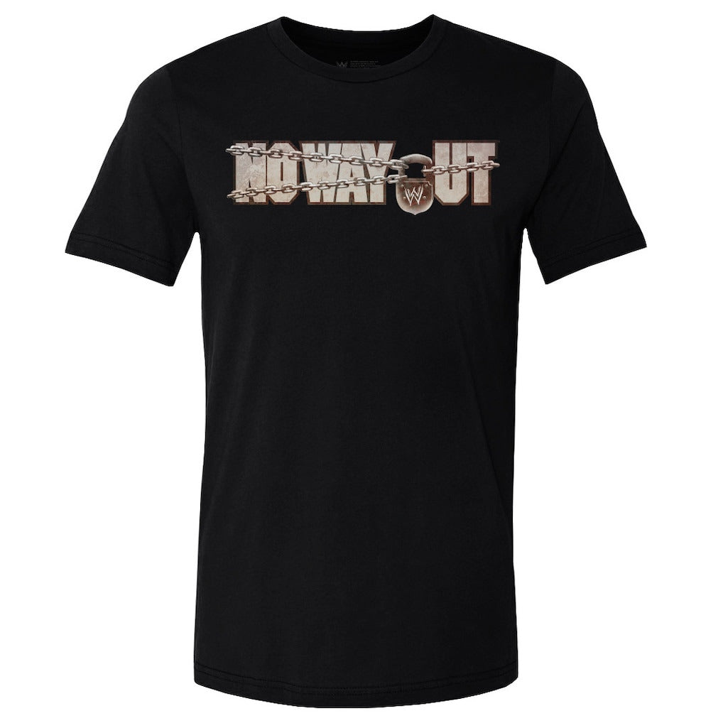 Men's 500 Level Black No Way Out Logo T-Shirt - DASH RACEGEAR image 1