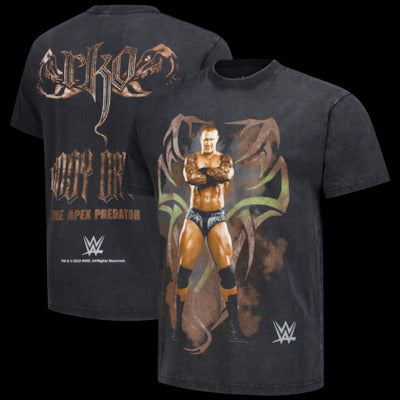 Men's Heather Black Randy Orton Apex Predator Boxy T-Shirt - DASH RACEGEAR image 1