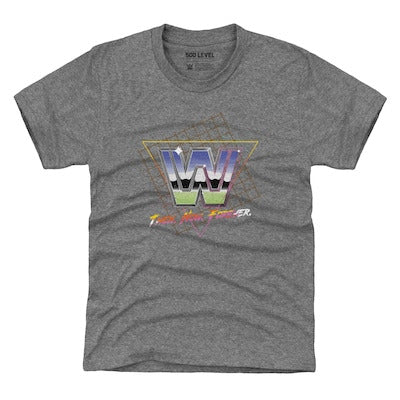 Youth 500 Level Heather Gray WWE T-Shirt - DASH RACEGEAR image 1