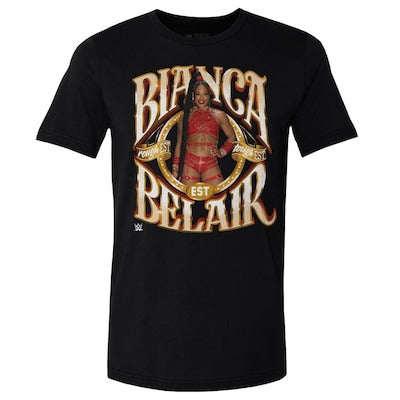 Men's 500 Level Black Bianca Belair Name T-Shirt - DASH RACEGEAR image 1