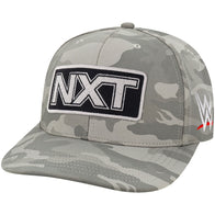 Men's Gray Camo NXT Patch Back 9 Adjustable Hat - DASH RACEGEAR image 1