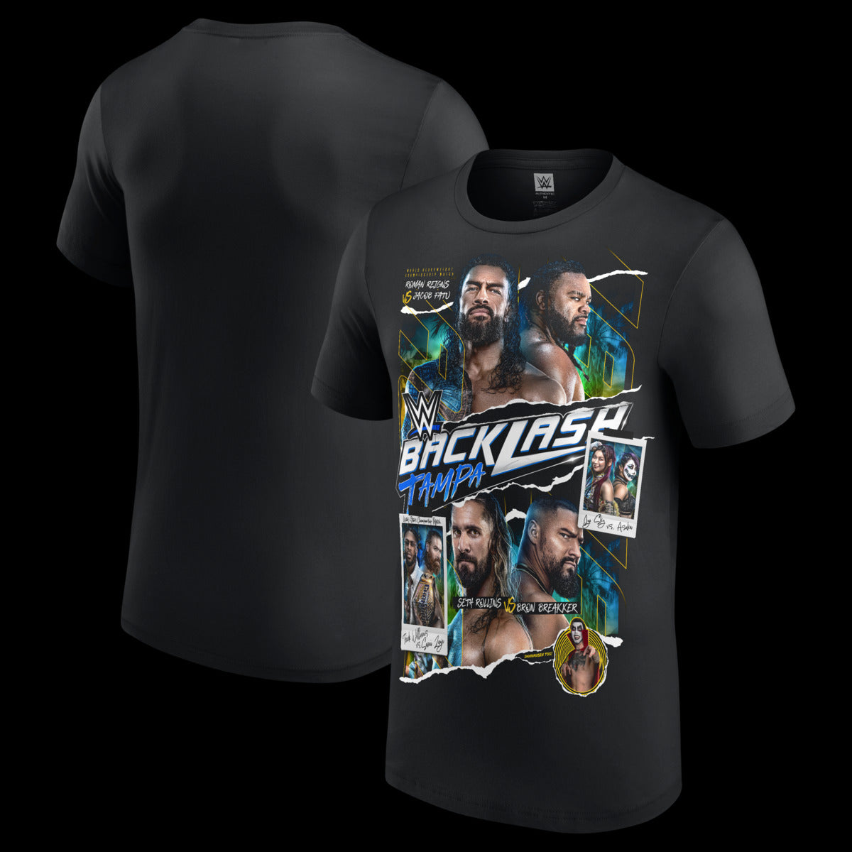 Men's Black Backlash 2026 Tampa T-Shirt