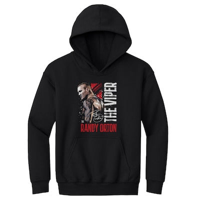 Youth 500 Level Black Randy Orton Gritty Hoodie - DASH RACEGEAR image 1