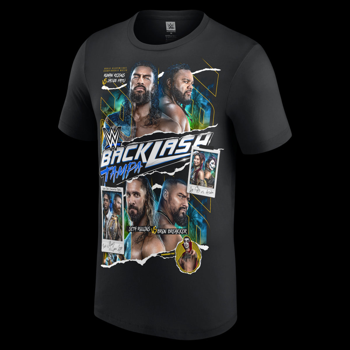 Men's Black Backlash 2026 Tampa T-Shirt
