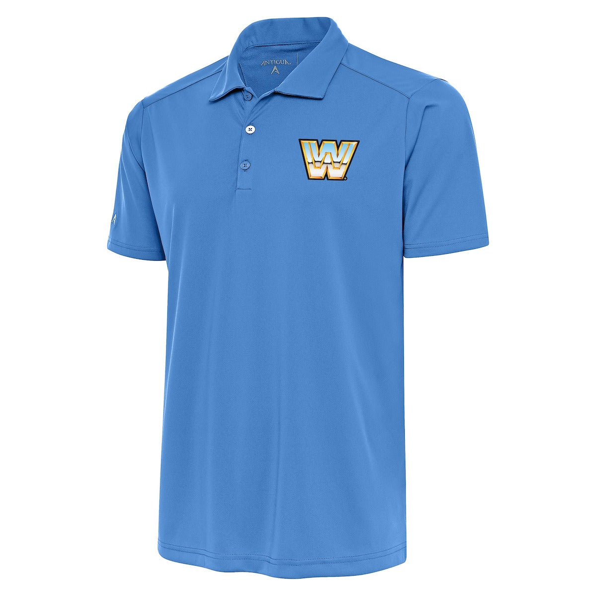 Men's Antigua Powder Blue WWE Tribute Polo