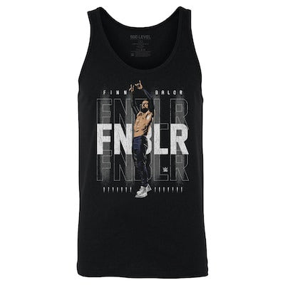 Men's 500 Level Black Finn Bálor Tank Top - DASH RACEGEAR image 1