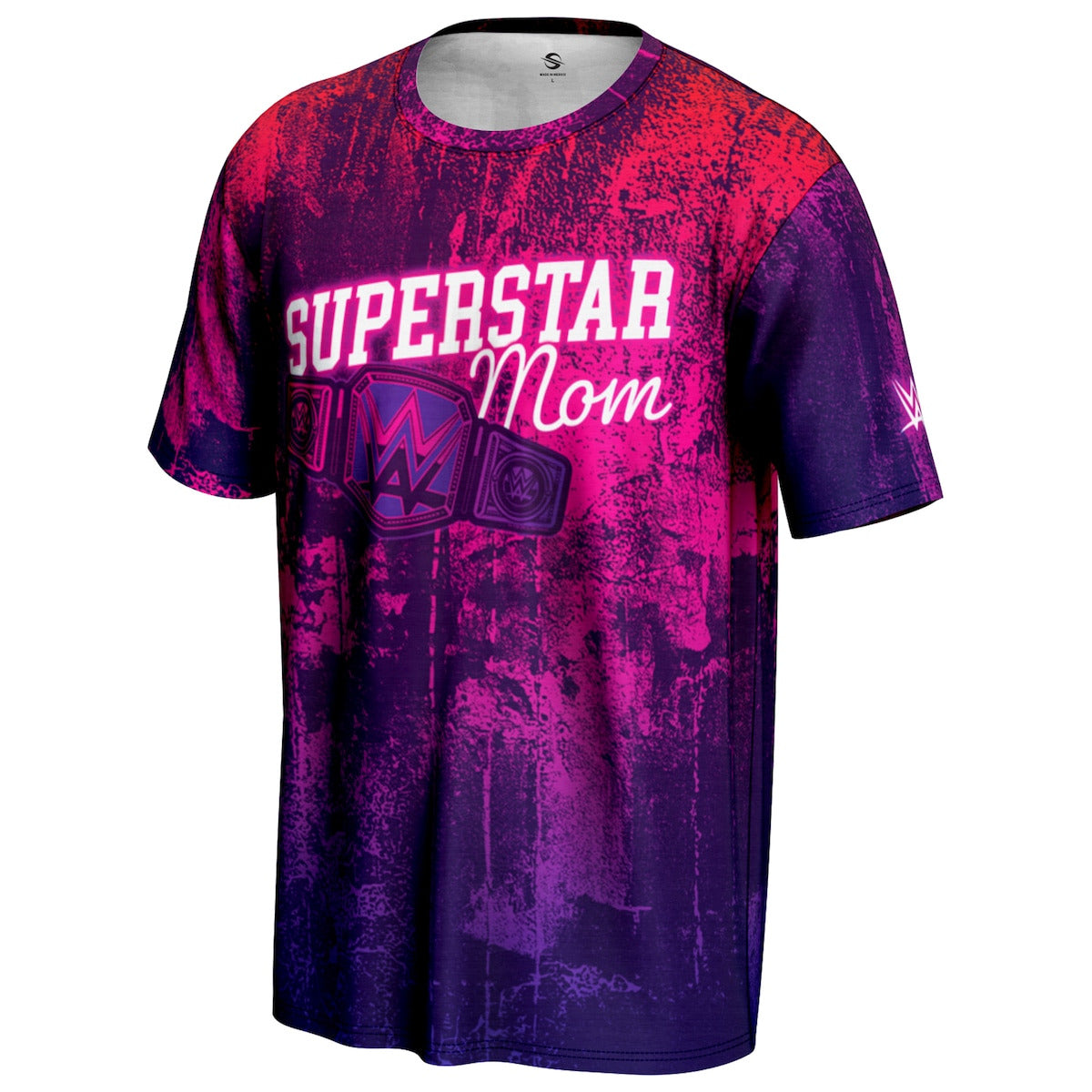 Men's ProSphere Black WWE Mother's Day 2025 Superstar Mom T-Shirt