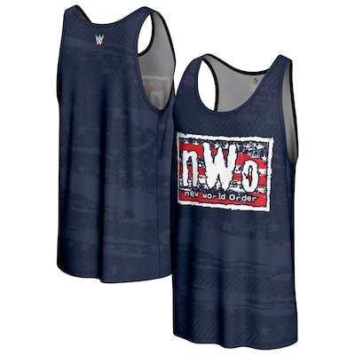Men's ProSphere Navy nWo Americana Tank Top - DASH RACEGEAR image 1