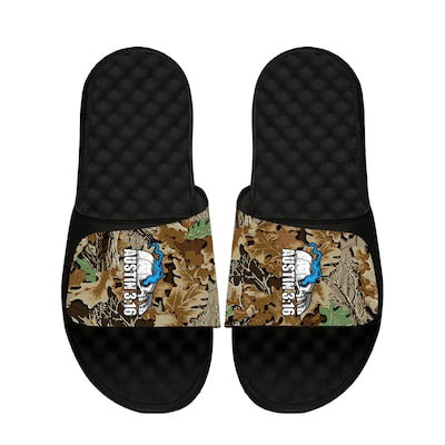 Unisex ISlide "Stone Cold" Steve Austin Skull RealTree Camo iSlide Sandals - DASH RACEGEAR image 1