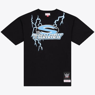 Men's Mitchell & Ness Black SummerSlam 2026 T-Shirt - DASH RACEGEAR image 1