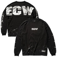 Unisex Complex x WWE Black ECW Hardcore Long Sleeve T-Shirt - DASH RACEGEAR image 1