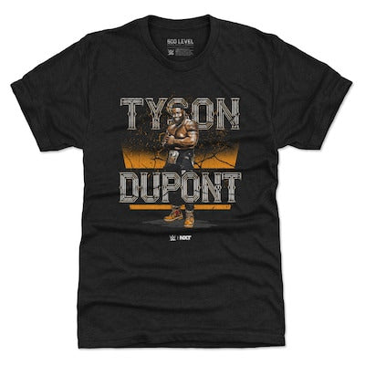 Men's 500 Level Black Tyson Dupont Tri-Blend T-Shirt - DASH RACEGEAR image 1