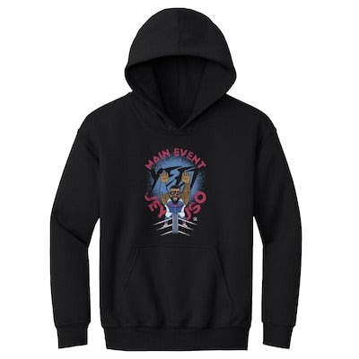 Youth 500 Level Black Jey Uso Big Shots Ropes Pullover Hoodie - DASH RACEGEAR image 1