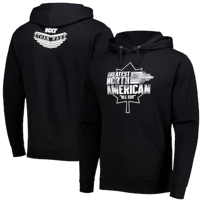 Men's Black Ethan Page Greatest North American Hoodie - DASH RACEGEAR image 1