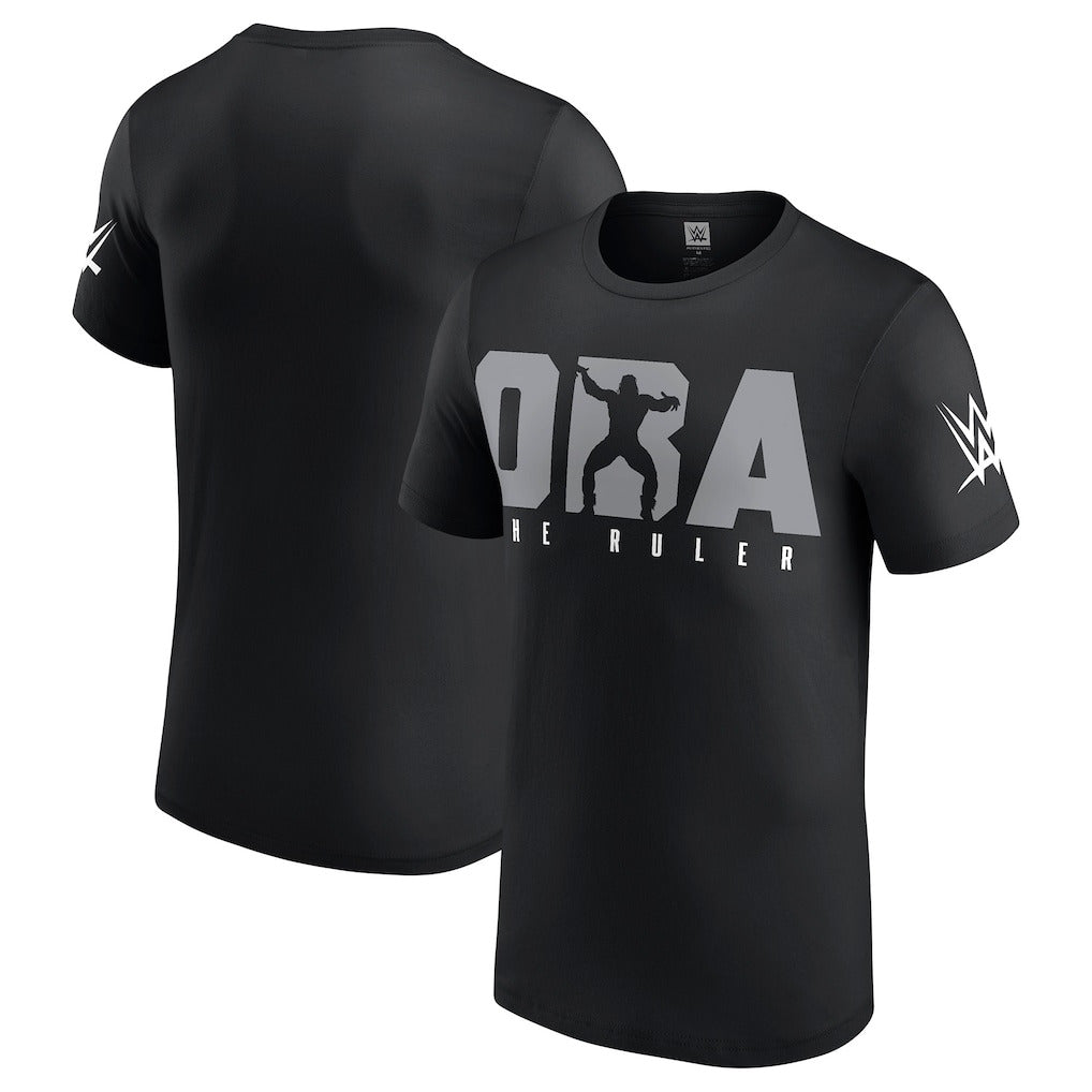 Men's Black Oba Femi Oversized The Ruler T-Shirt - DASH RACEGEAR image 1