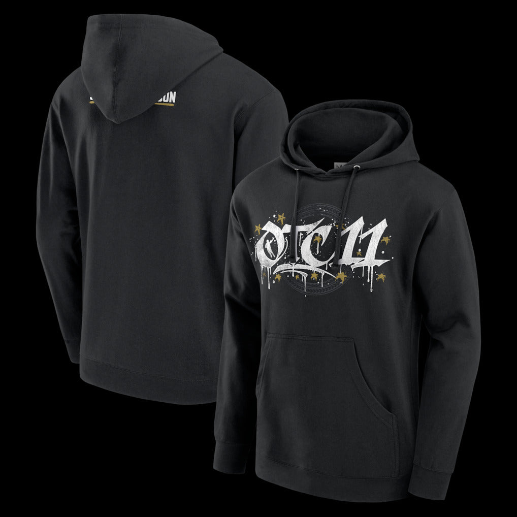 Men's Black Roman Reigns x Jalen Brunson OTC Hoodie
