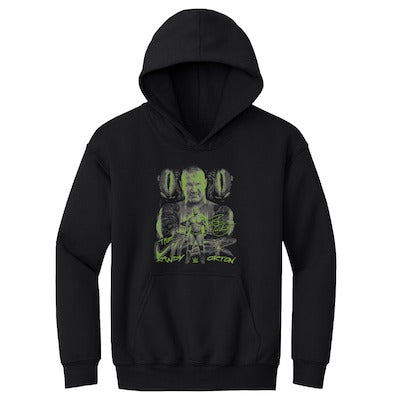 Youth 500 Level Black Randy Orton The Viper Grunge Hoodie - DASH RACEGEAR image 1