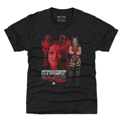 Youth 500 Level Heather Black Stephanie Vaquer Vintage T-Shirt - DASH RACEGEAR image 1