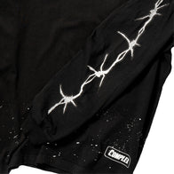 Unisex Complex x WWE Black ECW Hardcore Long Sleeve T-Shirt - DASH RACEGEAR image 4