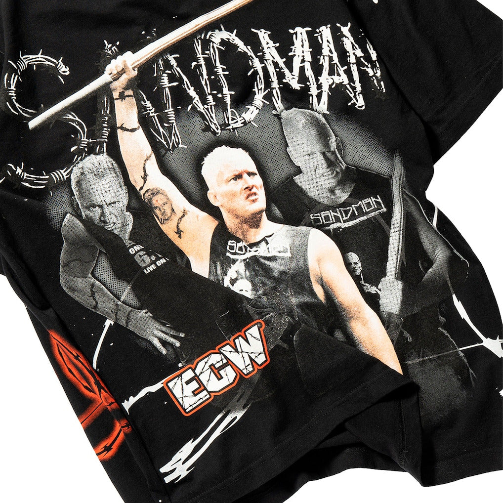Unisex Complex x WWE Black The Sandman T-Shirt - DASH RACEGEAR image 5
