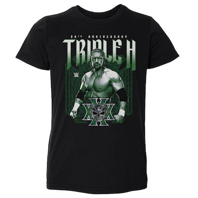 Toddler 500 Level Black Triple H 30th Anniversary T-Shirt - DASH RACEGEAR image 1