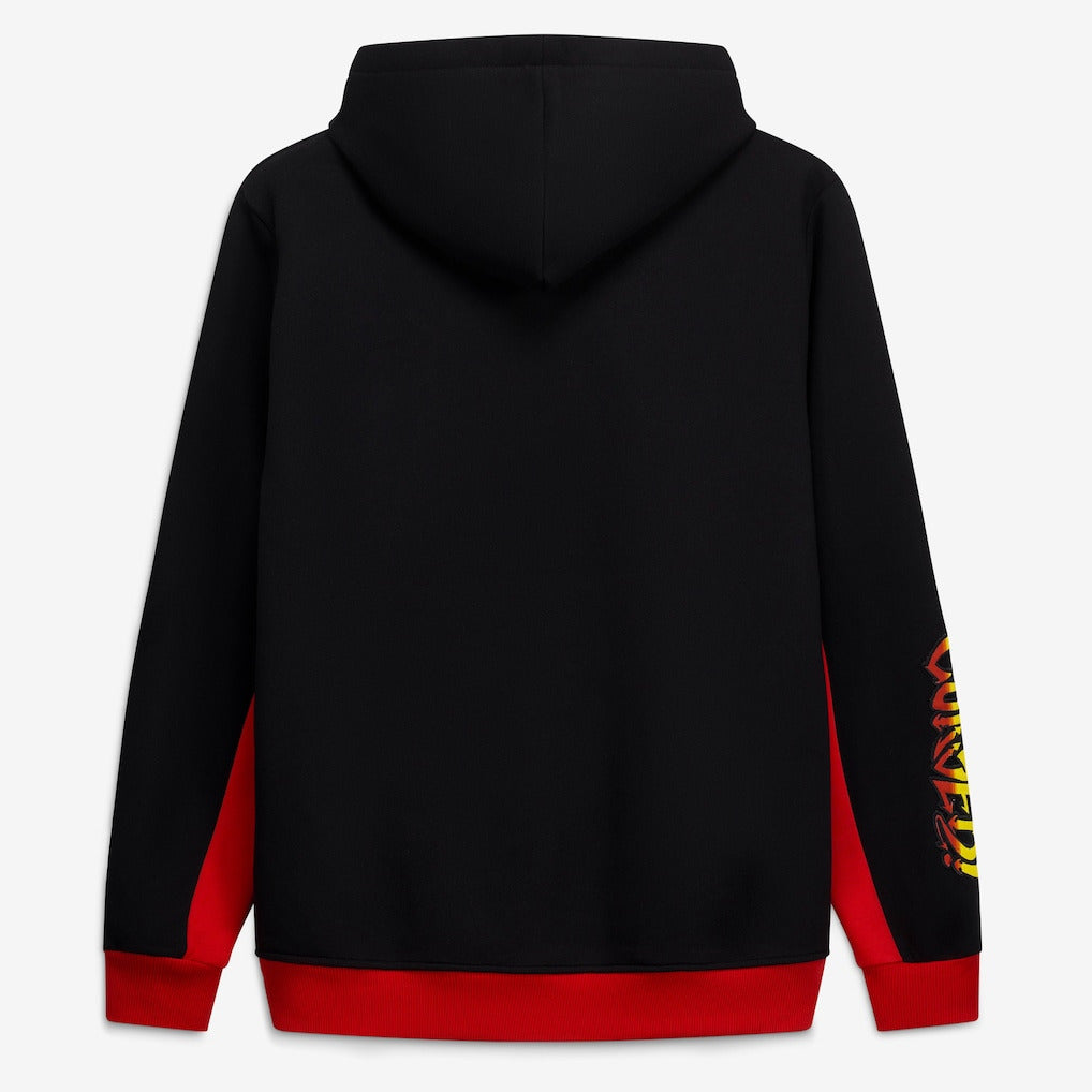 Men's Black Danhausen Cursed! Chenille Hoodie - DASH RACEGEAR image 2