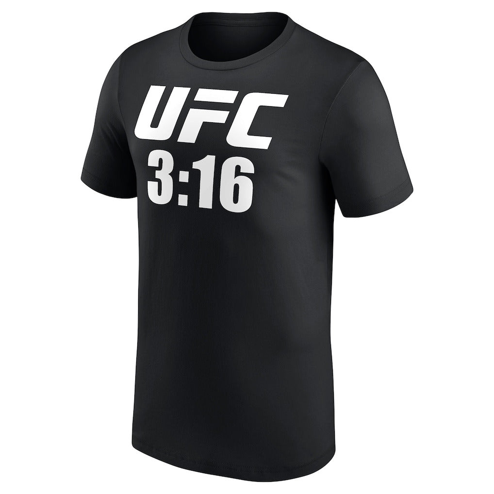 Men's Black UFC 3:16 T-Shirt - DASH RACEGEAR image 2
