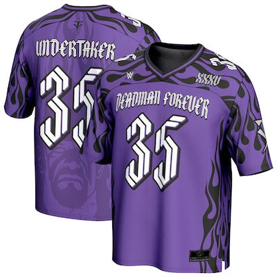 Youth ProSphere Purple The Undertaker 35th Anniversary Football Jersey - DASH RACEGEAR image 1