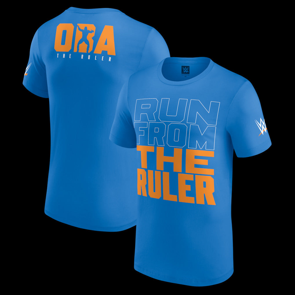 Men's Blue Oba Femi Run From The Ruler T-Shirt - DASH RACEGEAR image 1