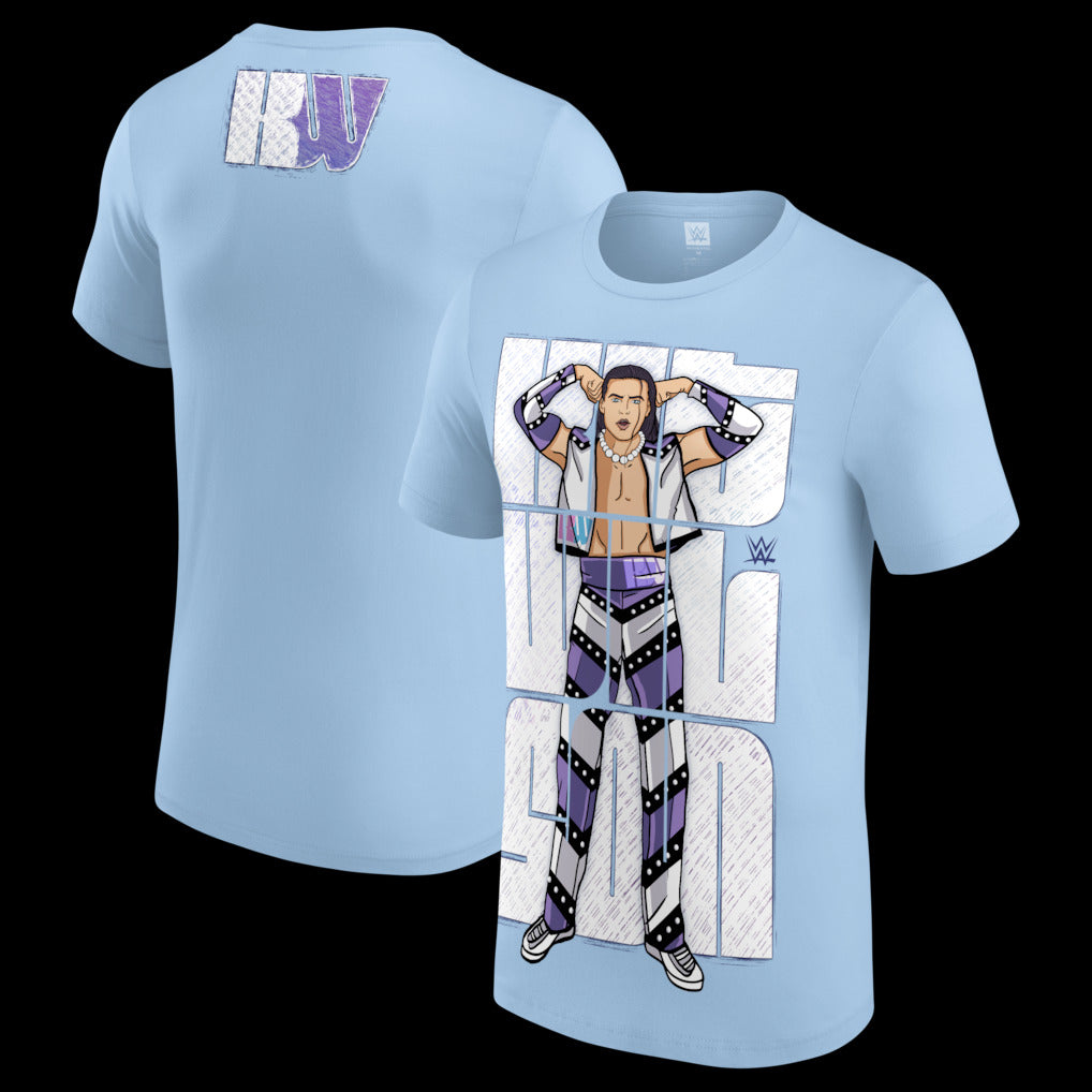 Men's Blue Kit Wilson Kit-Wil-Son T-Shirt - DASH RACEGEAR image 1