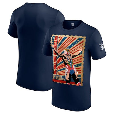 Men's Navy El Grande Americano Stamp T-Shirt - DASH RACEGEAR image 1