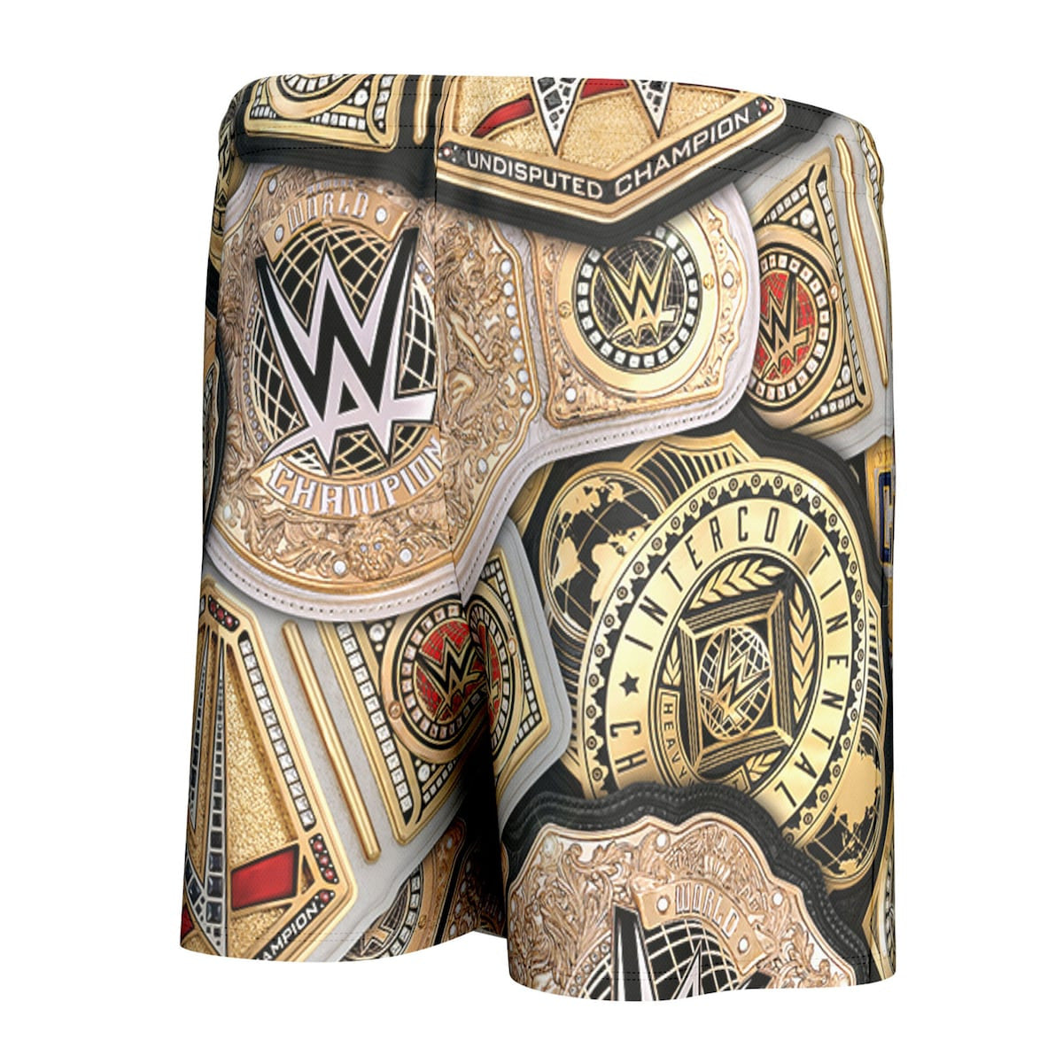 Men's ProSphere Gold Championship Title Belt Shorts