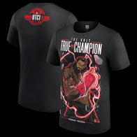 Youth Black Roman Reigns The Only True Champion Cartoon T-Shirt - DASH RACEGEAR image 1